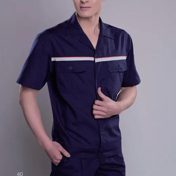 工厂员工夏季工作服批发